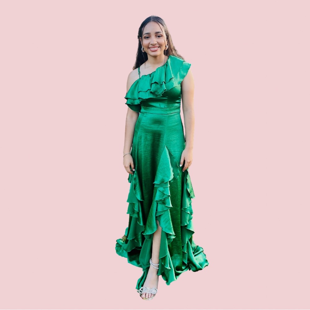 Small Shein Assymetrical Prom Dress